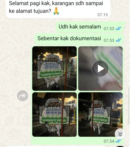 Pengiriman Papan Bunga Selamat Sine Sragen