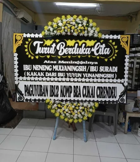Papan Bunga Duka Sine Sragen