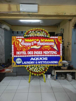 Papan Bunga di Sine Sragen