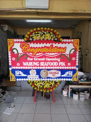 Papan Bunga di Sine Sragen